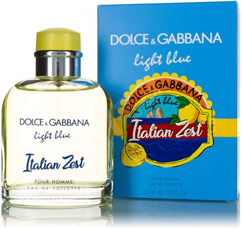 dolce gabbana italian zest homme|d&g light blue italian zest.